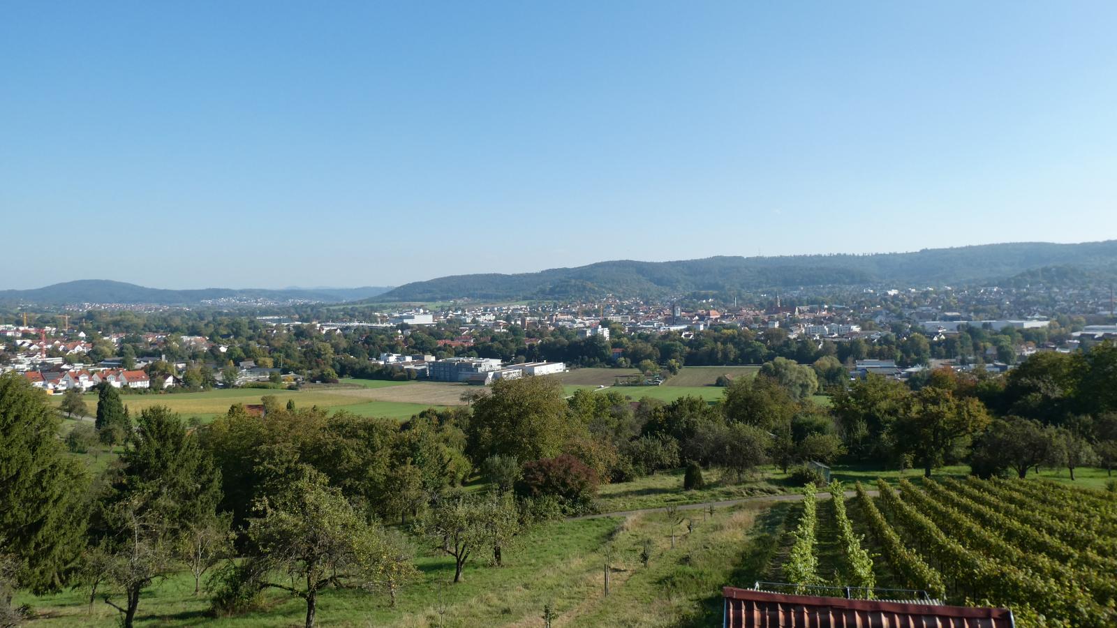 Blick nach Schorndorf
